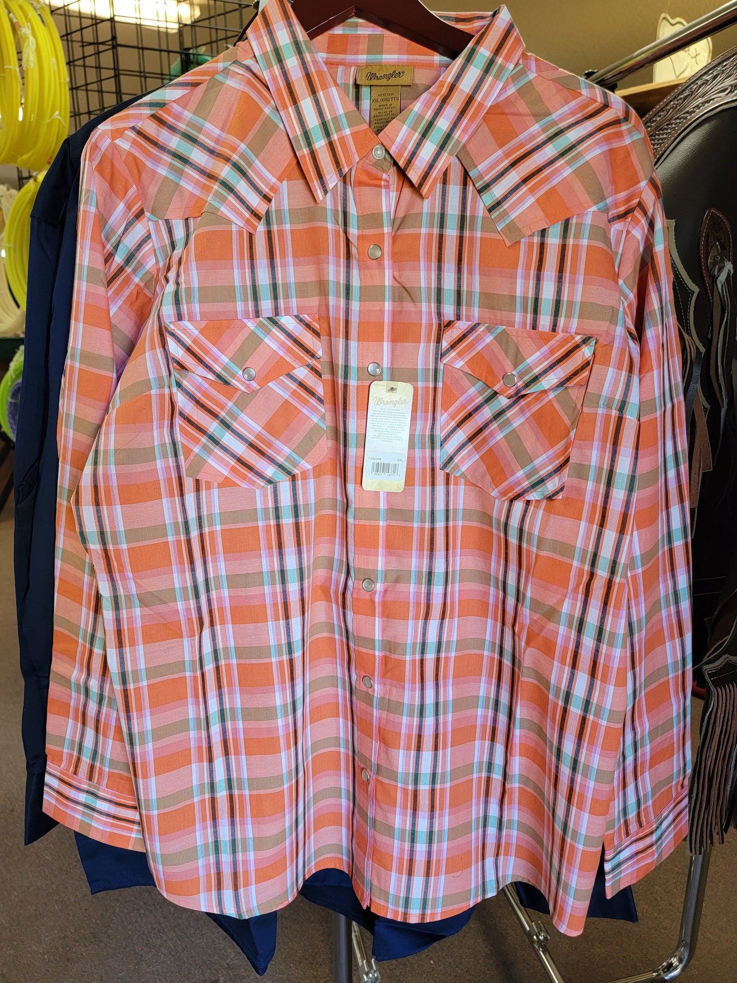 WRANGLER WOMENS ESSENTIAL-ORANGE 112327236