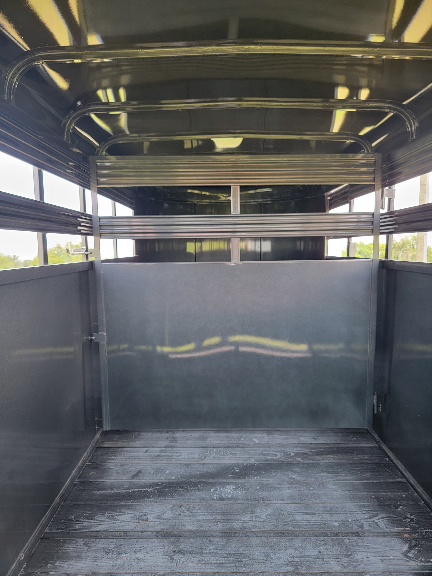 BEE 16' Bumper stock trailer-Charcoal/Sil : 16'
