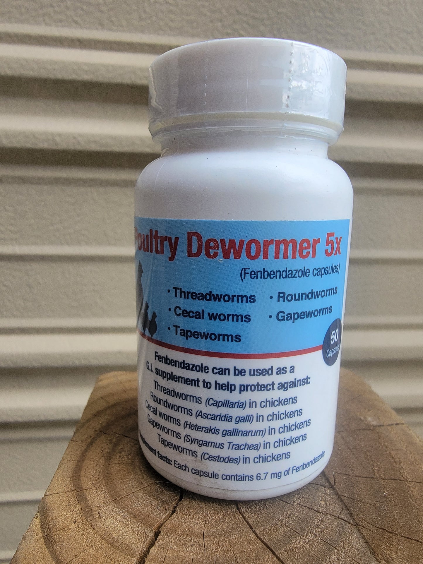 Poultry dewormer