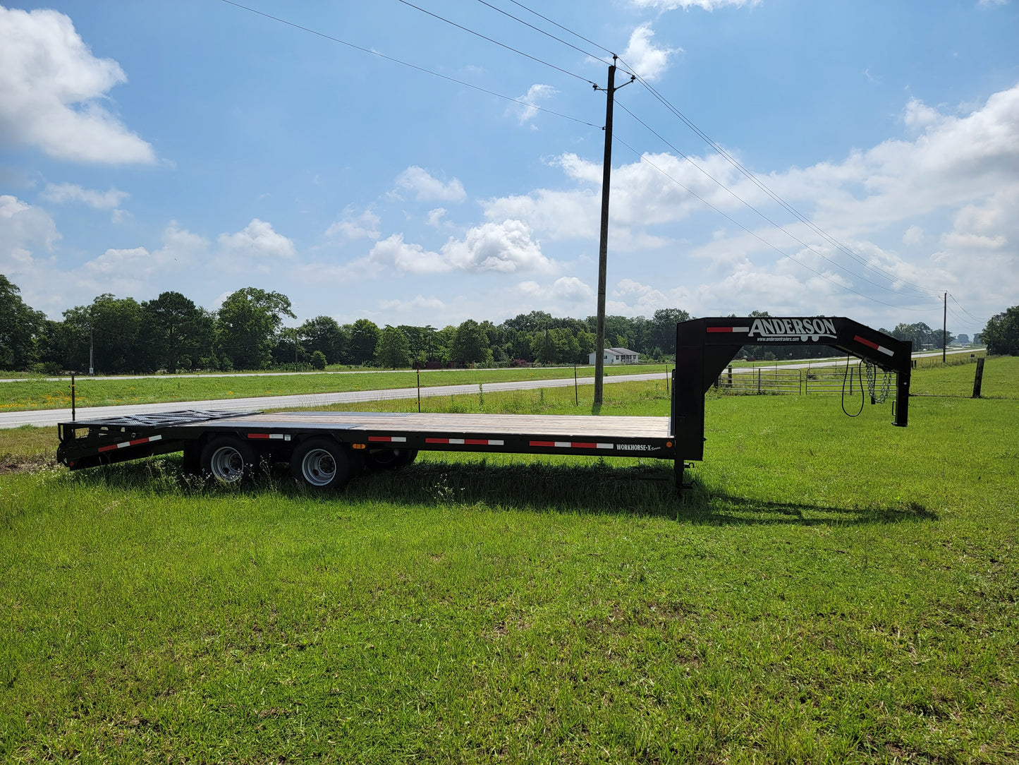 Anderson 25ft Gooseneck trailer-GN : 8 x 25