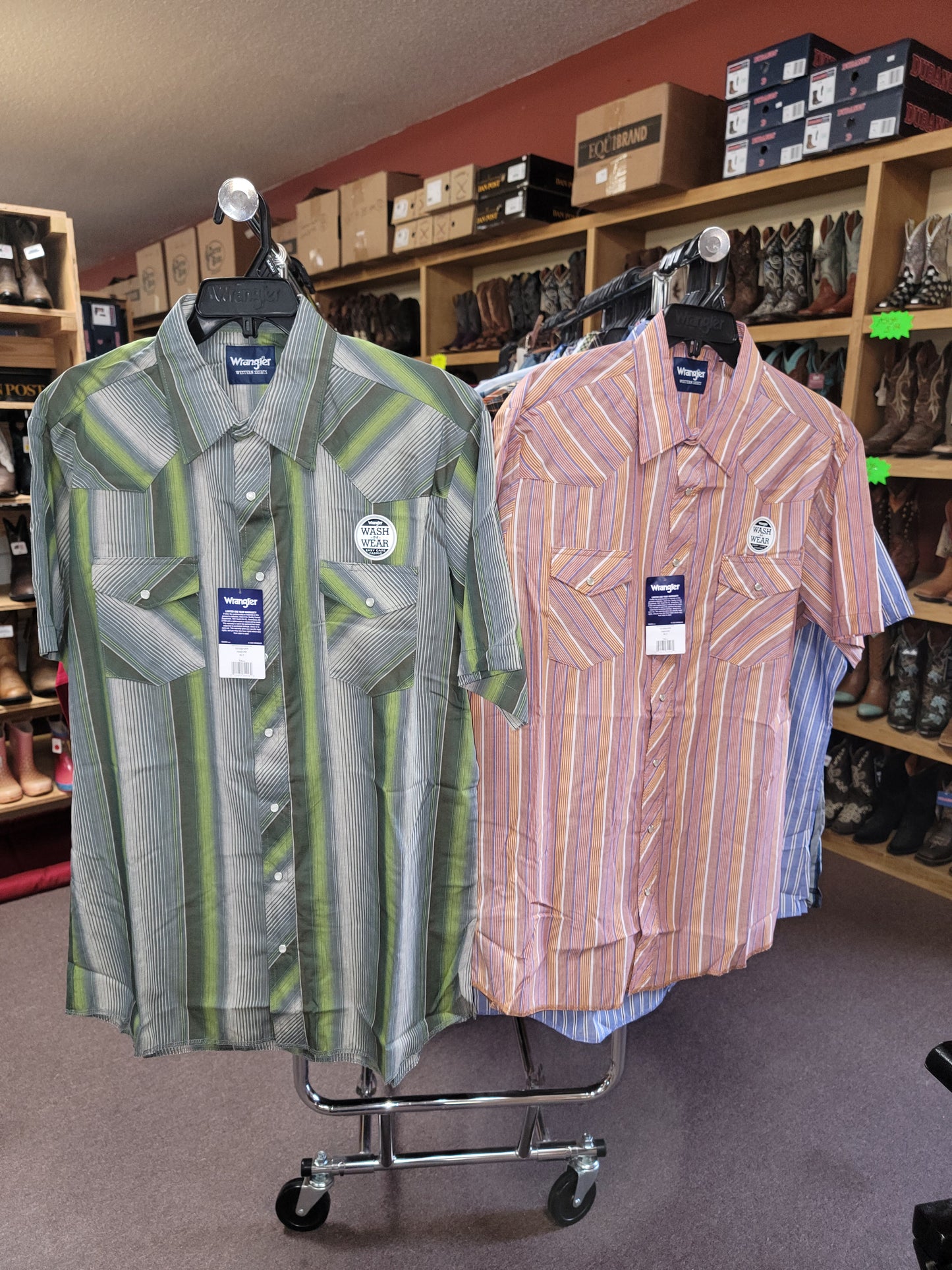 WRG Mens Sport Western shirt