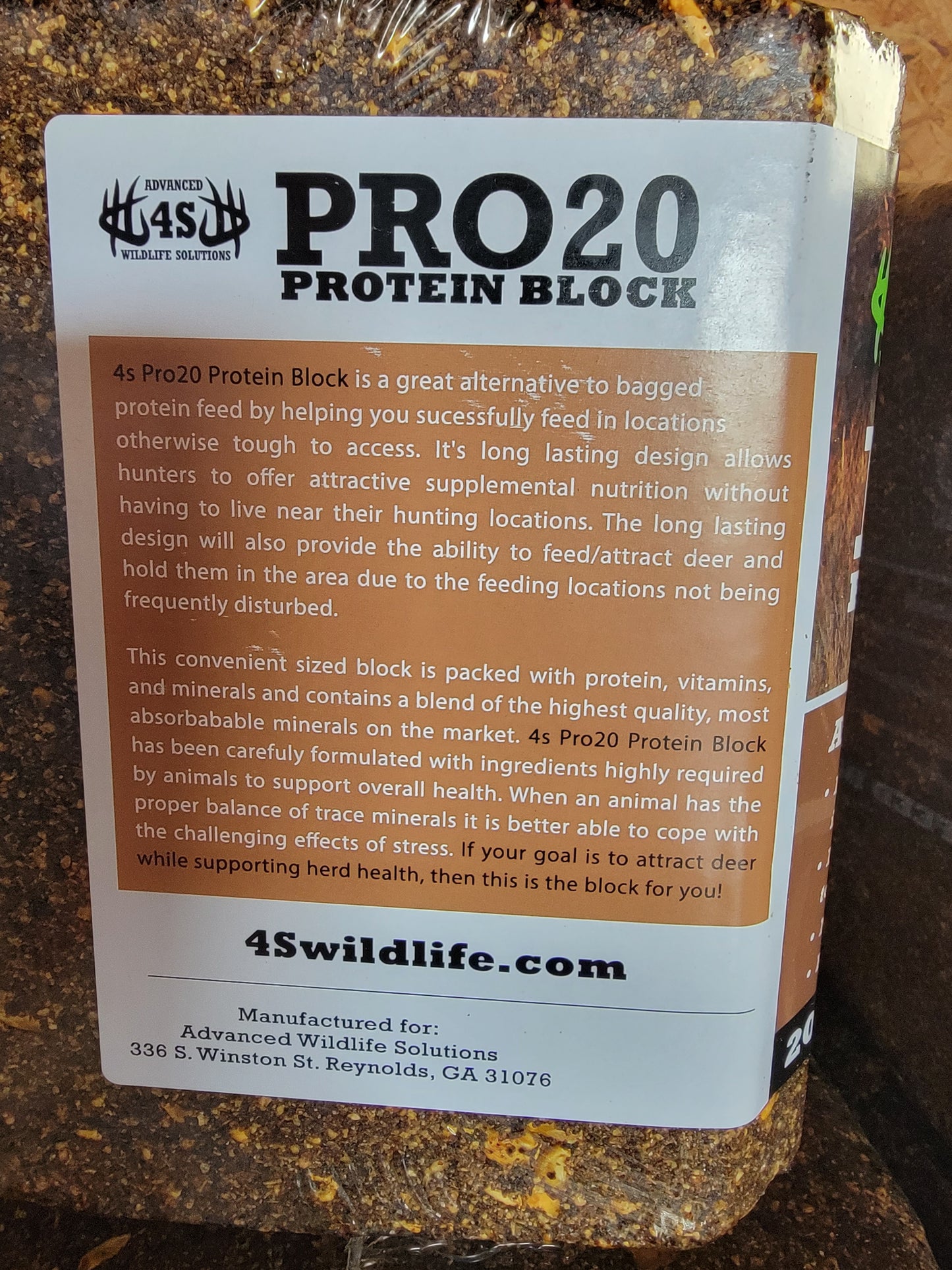 4S Pro 20 deer block