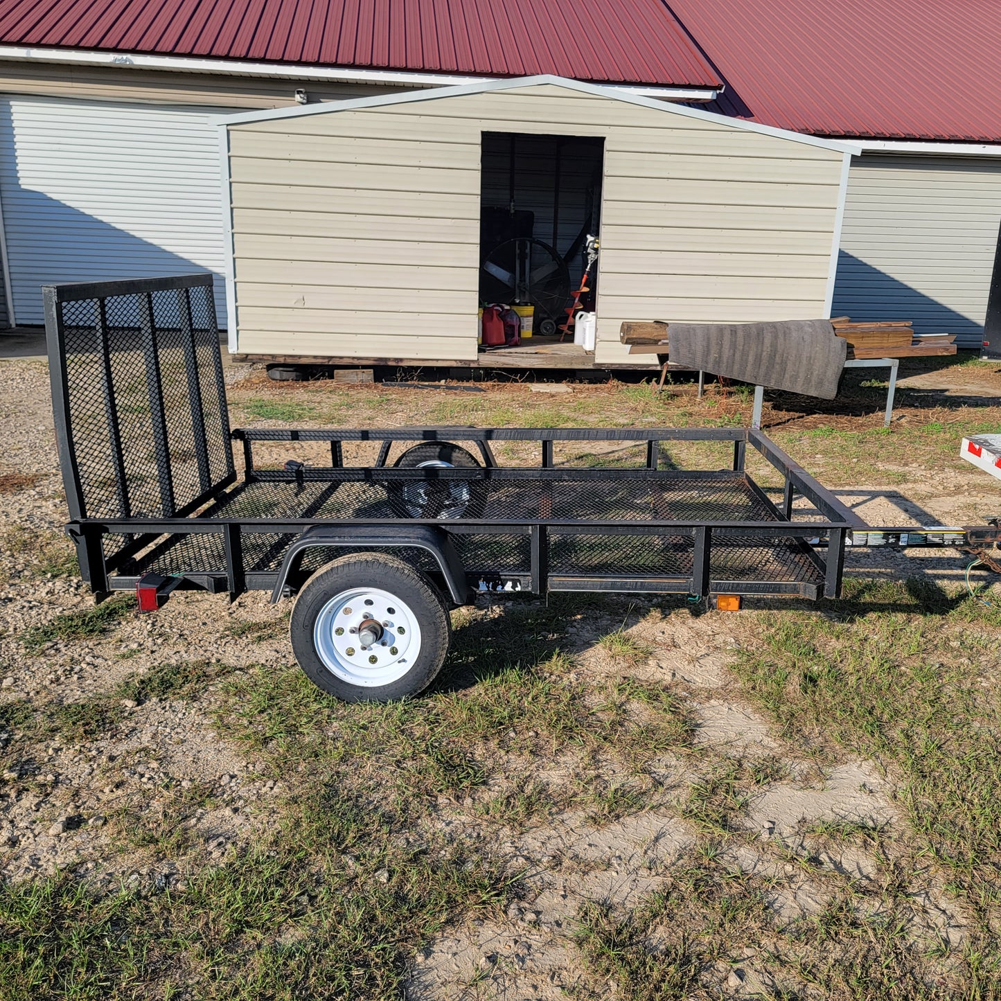 5x8 wire mesh trailer