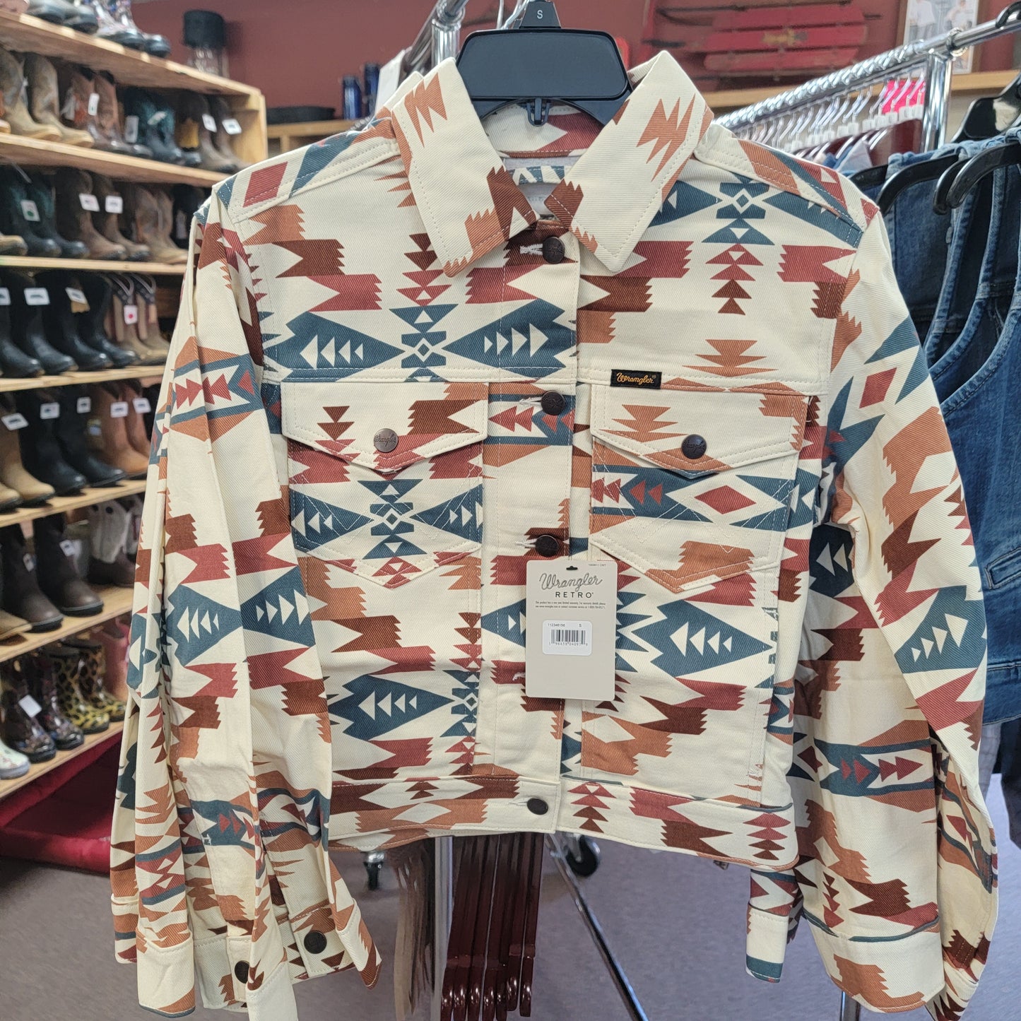 Womens Wrangler Aztec jacket