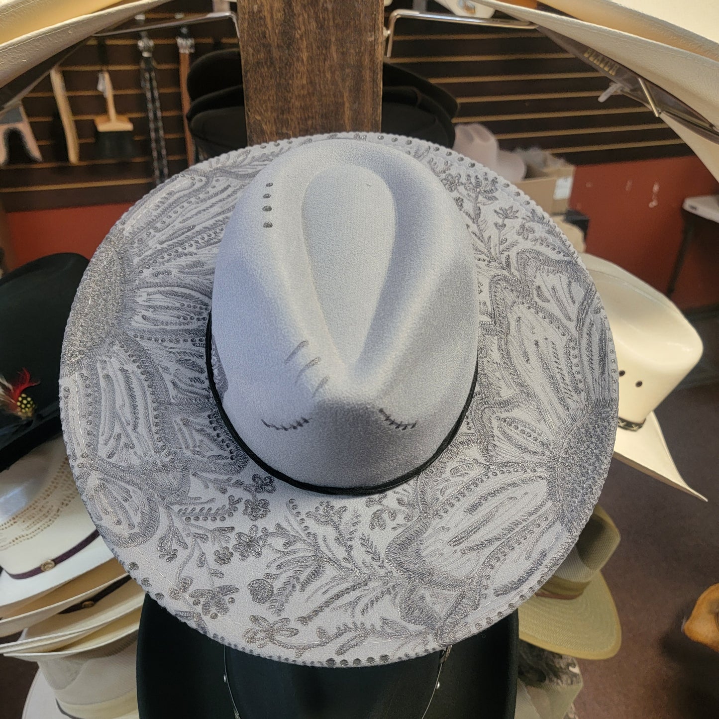 Custom Cow girl hat 12523