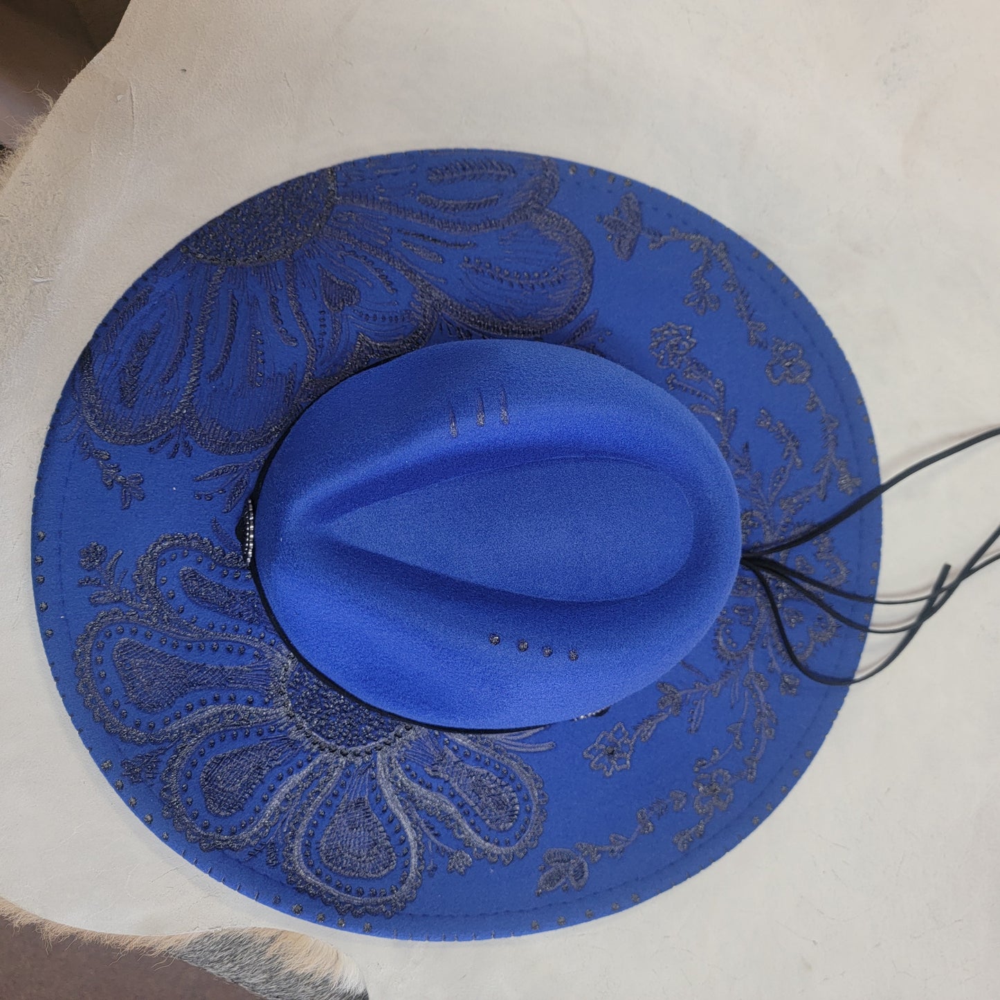 Custom Cow girl hat 12523