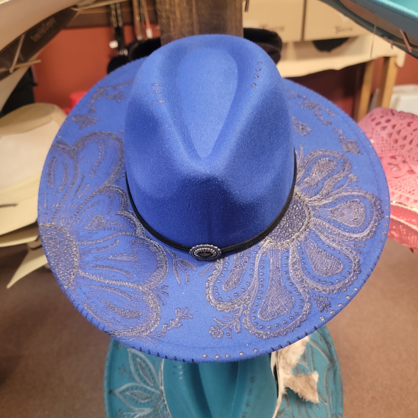 Custom Cow girl hat 12523