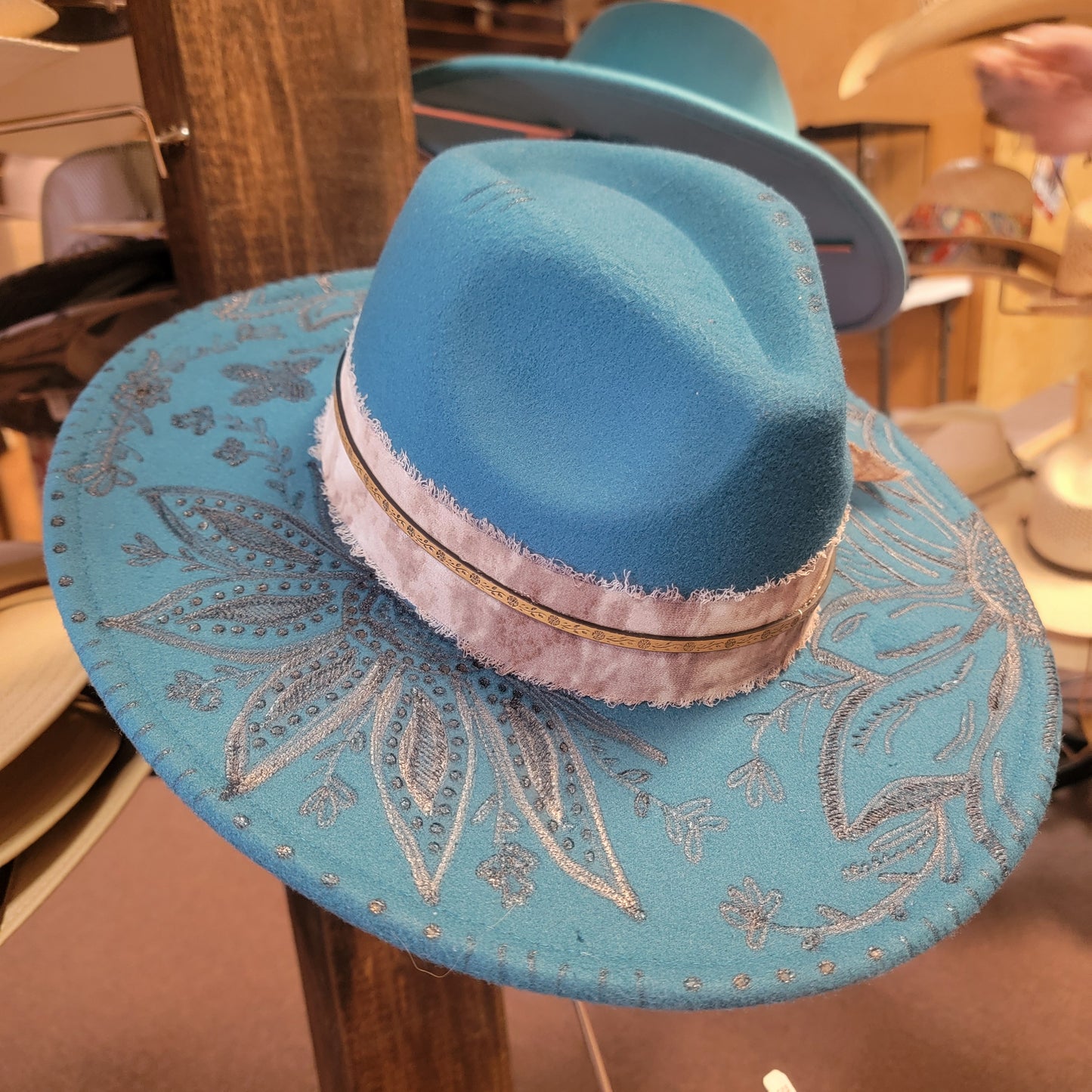 Custom Cow girl hat 12523