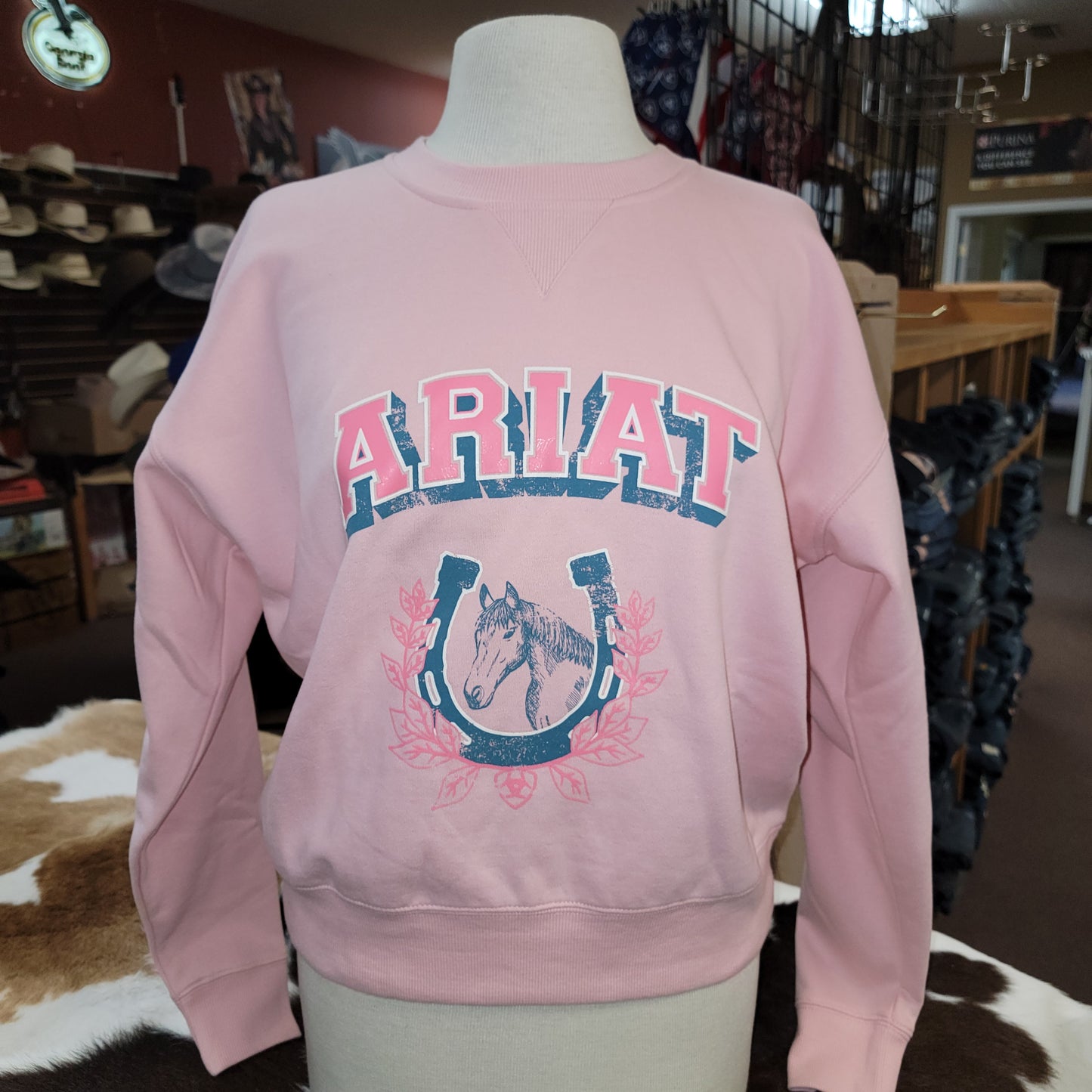 Ariat Womens College sweat shirt 10048638