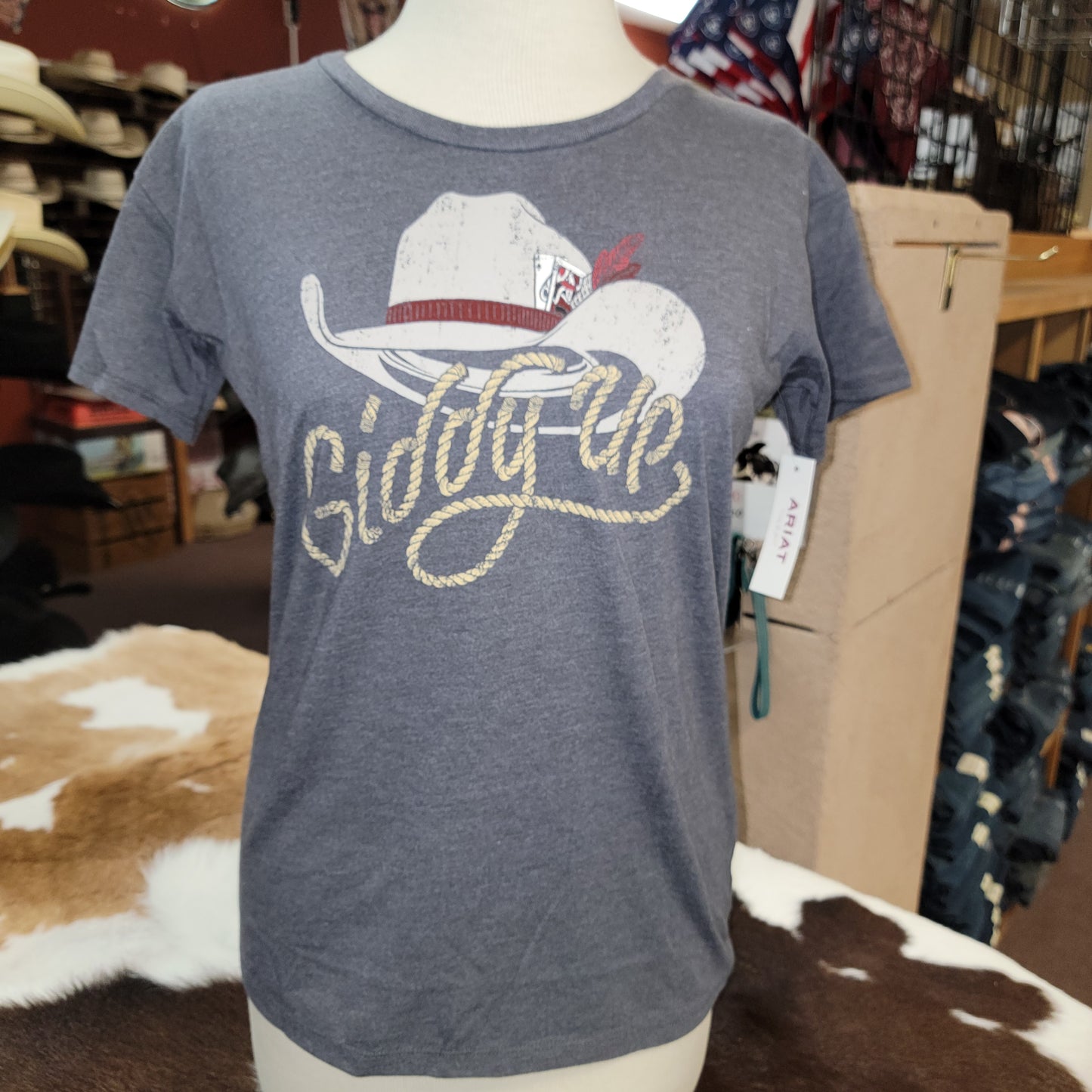 Ariat Womens Kirby Giddy up T Shirt 10051444