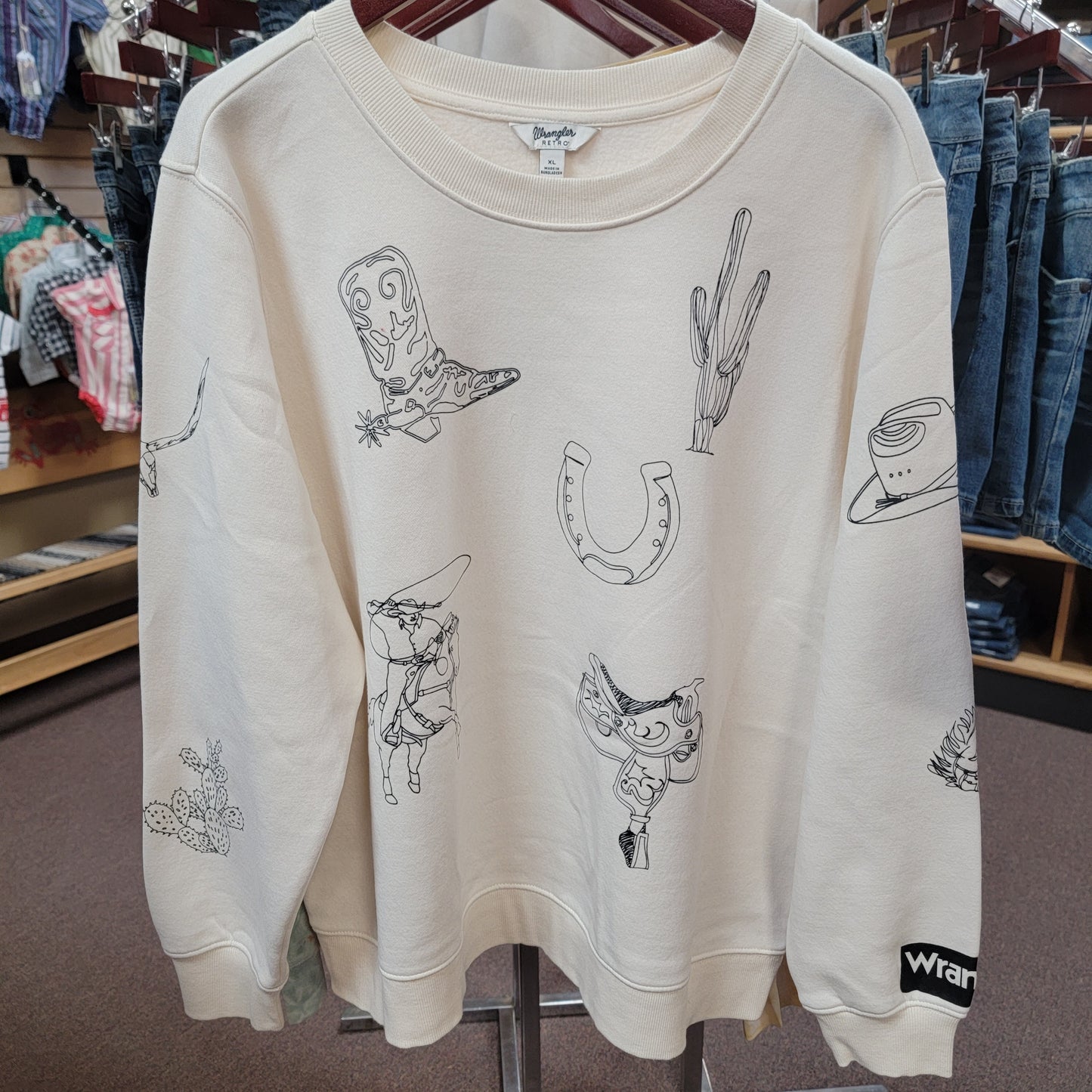 Womens Wrangler Retro