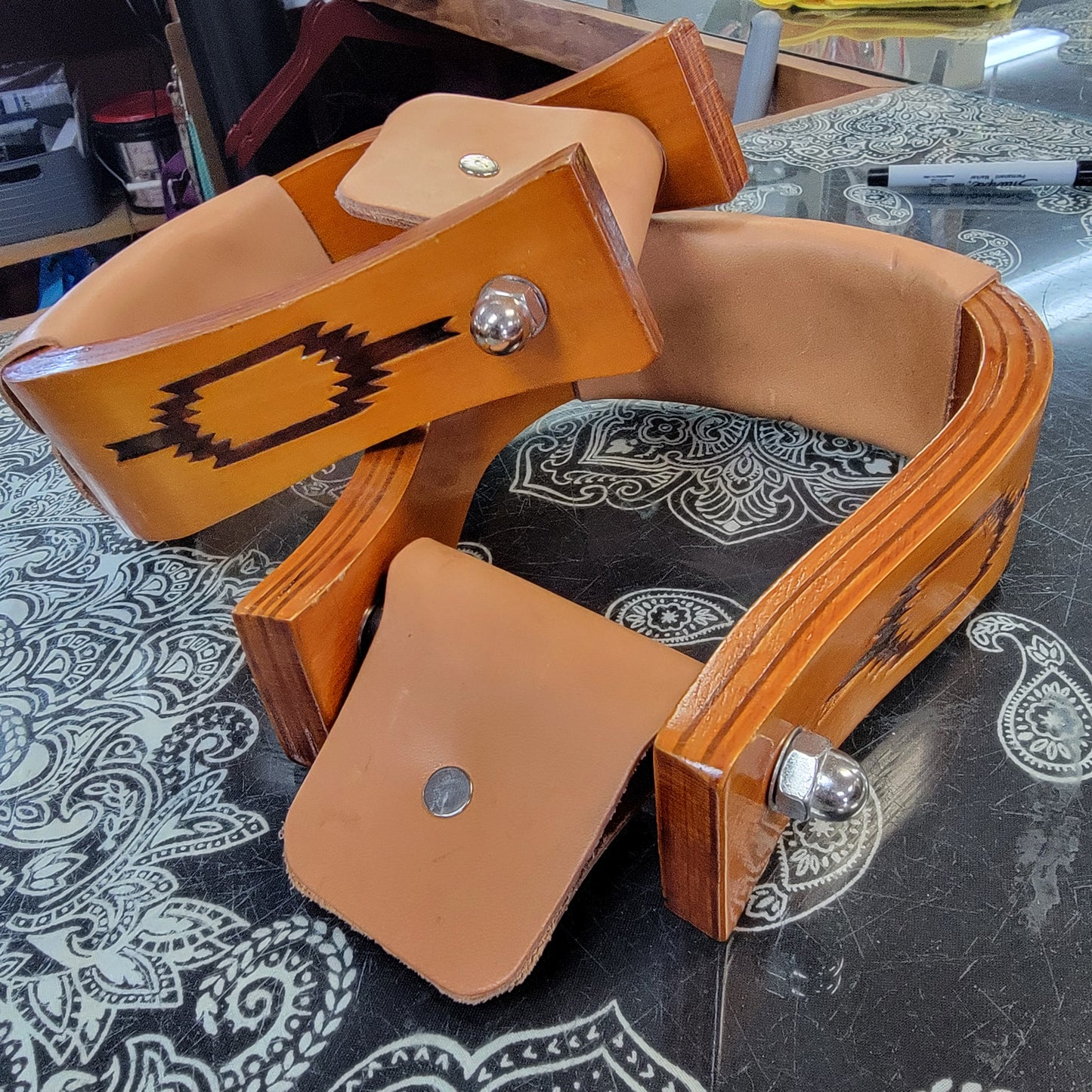 Equi sky wooden stirup