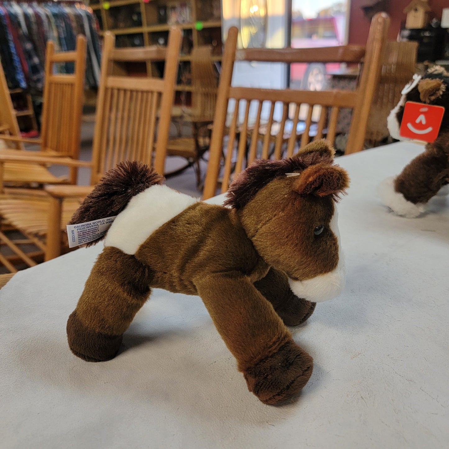 Kids plush horse