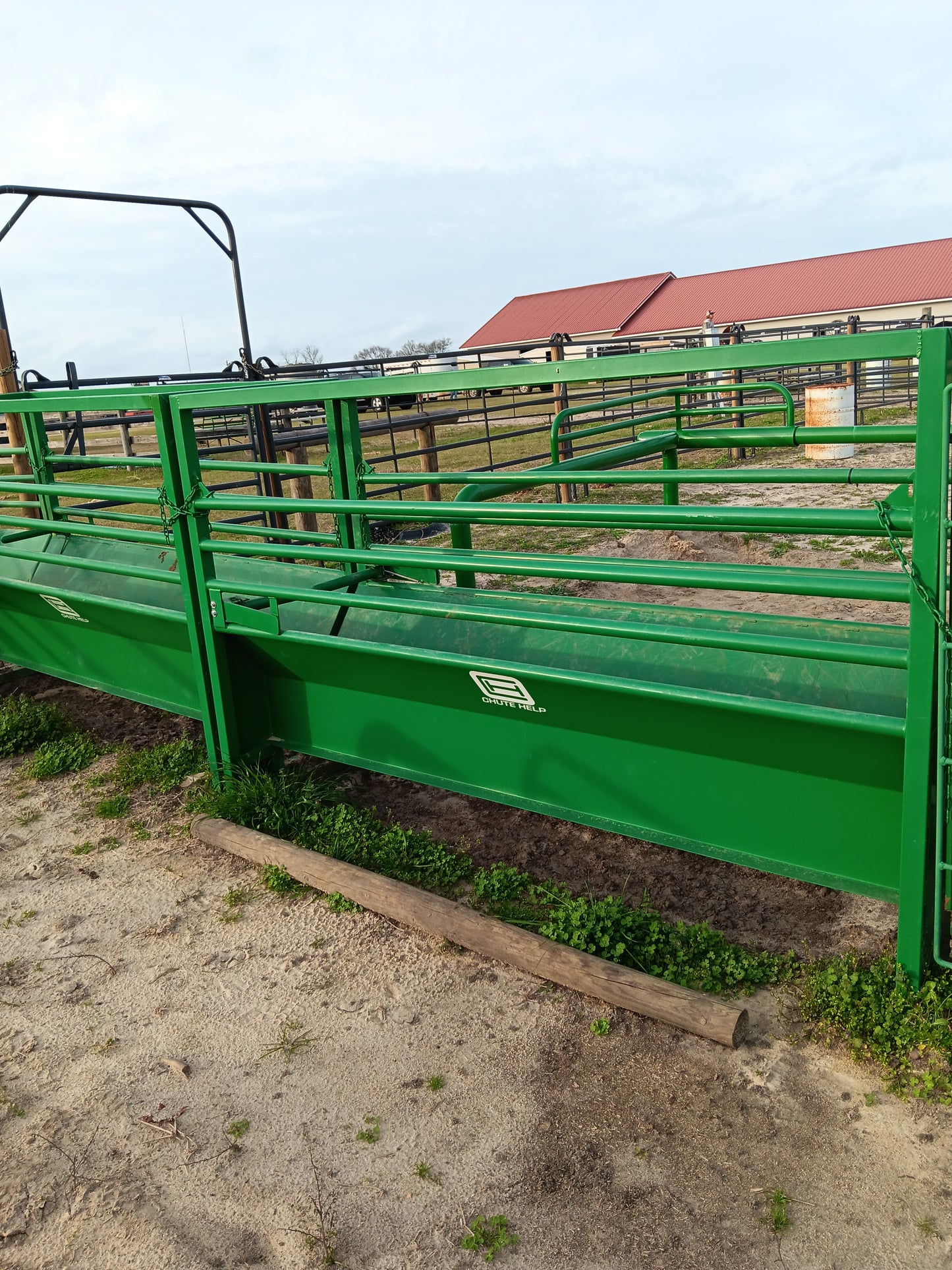 CHUTE HELP LEAD UP-GREEN : 8'