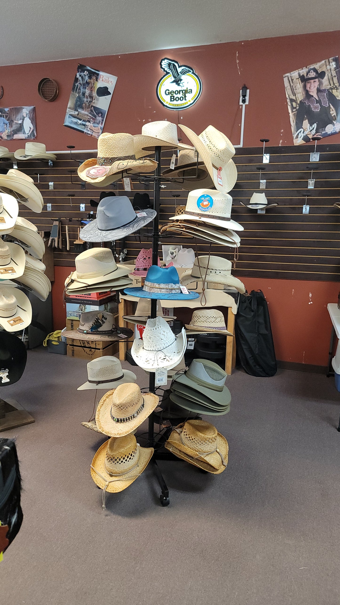 Custom Cow girl hat 12523