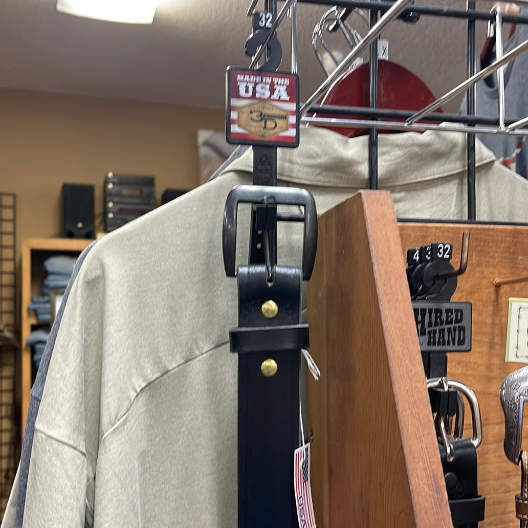 Men’s 3D black belt