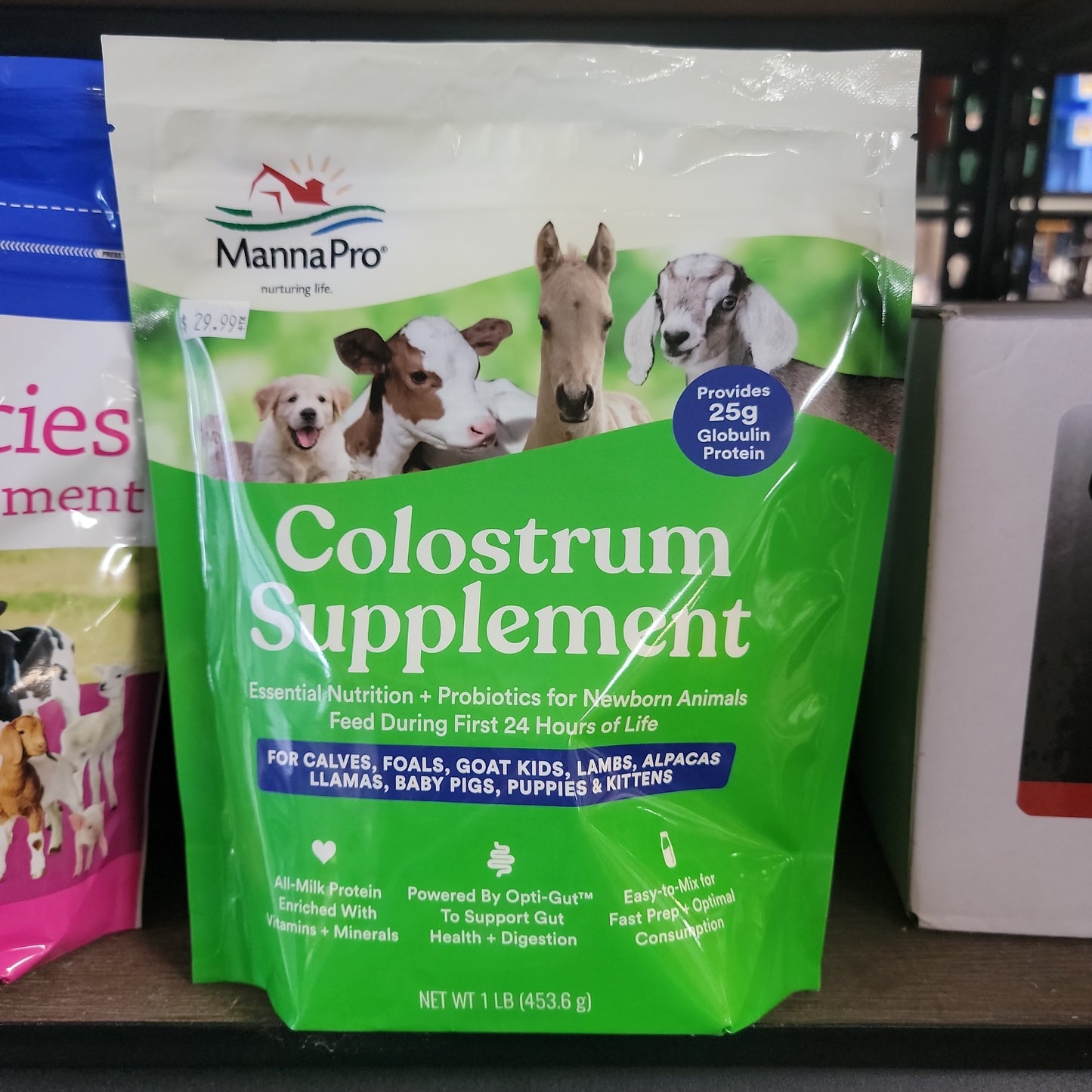 Manna Pro Colostrum supplement -bag : 16oz