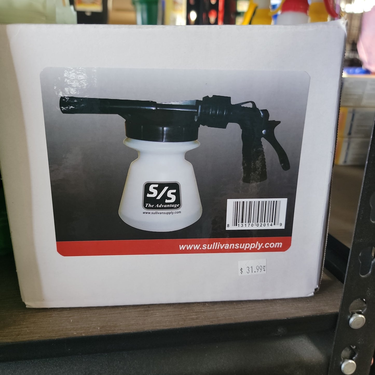 Sullivan Soap Foamer-Clear