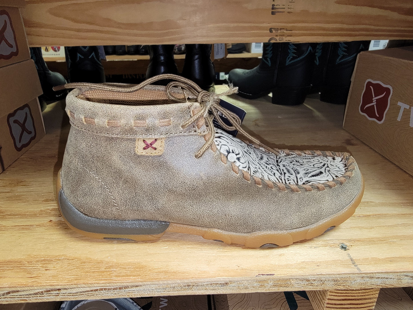 Womens Chuckka Driving Moc-Leather WDM0080