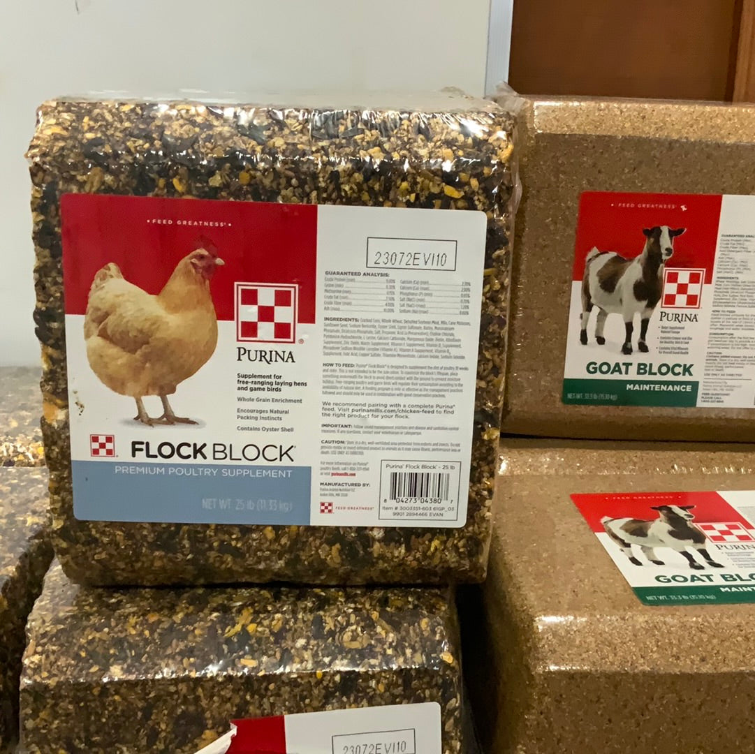 Purina Flock Block-25# 3003351-603