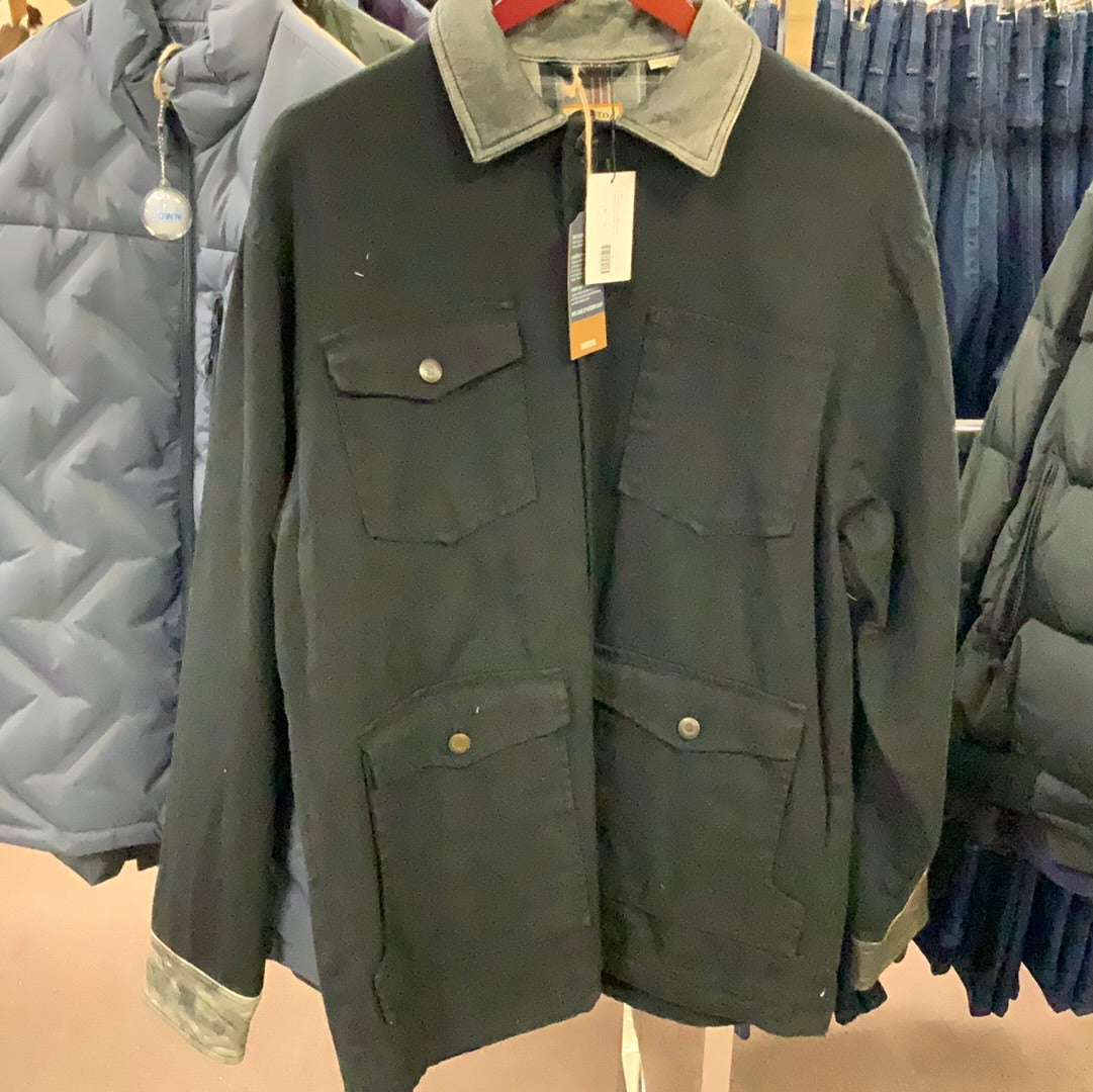 Mens Soft Shell Jacket-Blue : L