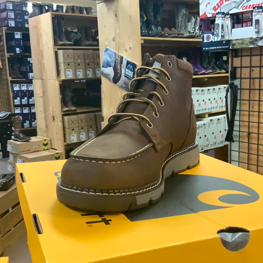 MEN'S CARHARTT 5-INCH MOCK BOOT-DARK BROWN : FM5010-M