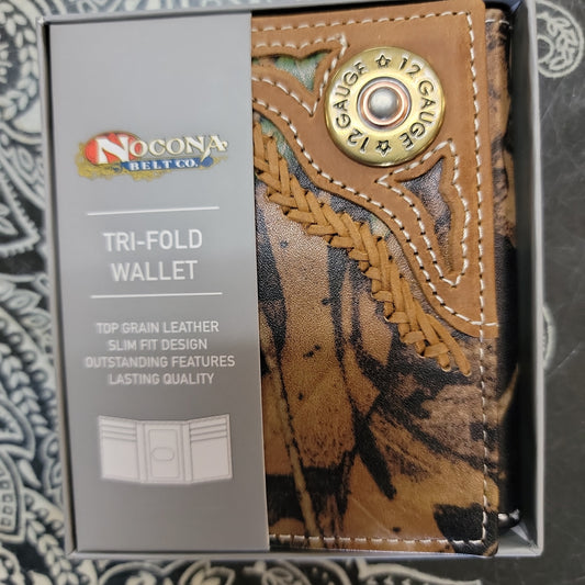 Nocona tri-fold wallet