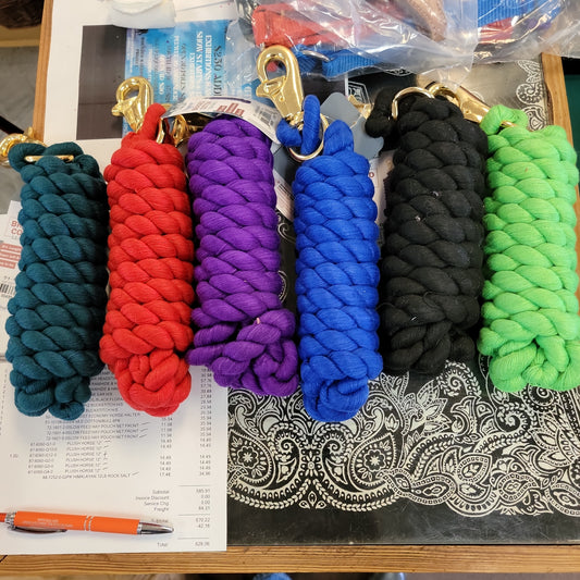 Braided Cotton lead rope