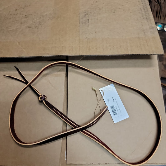 Rope strap with button knot