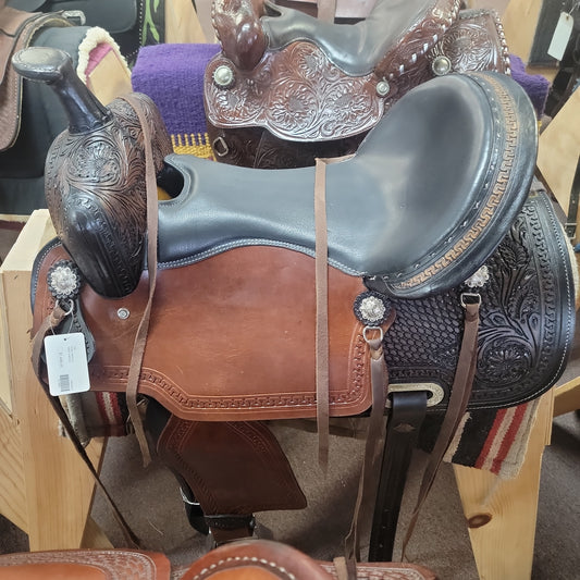 TRAIL SADDLE-BRN/BLK
