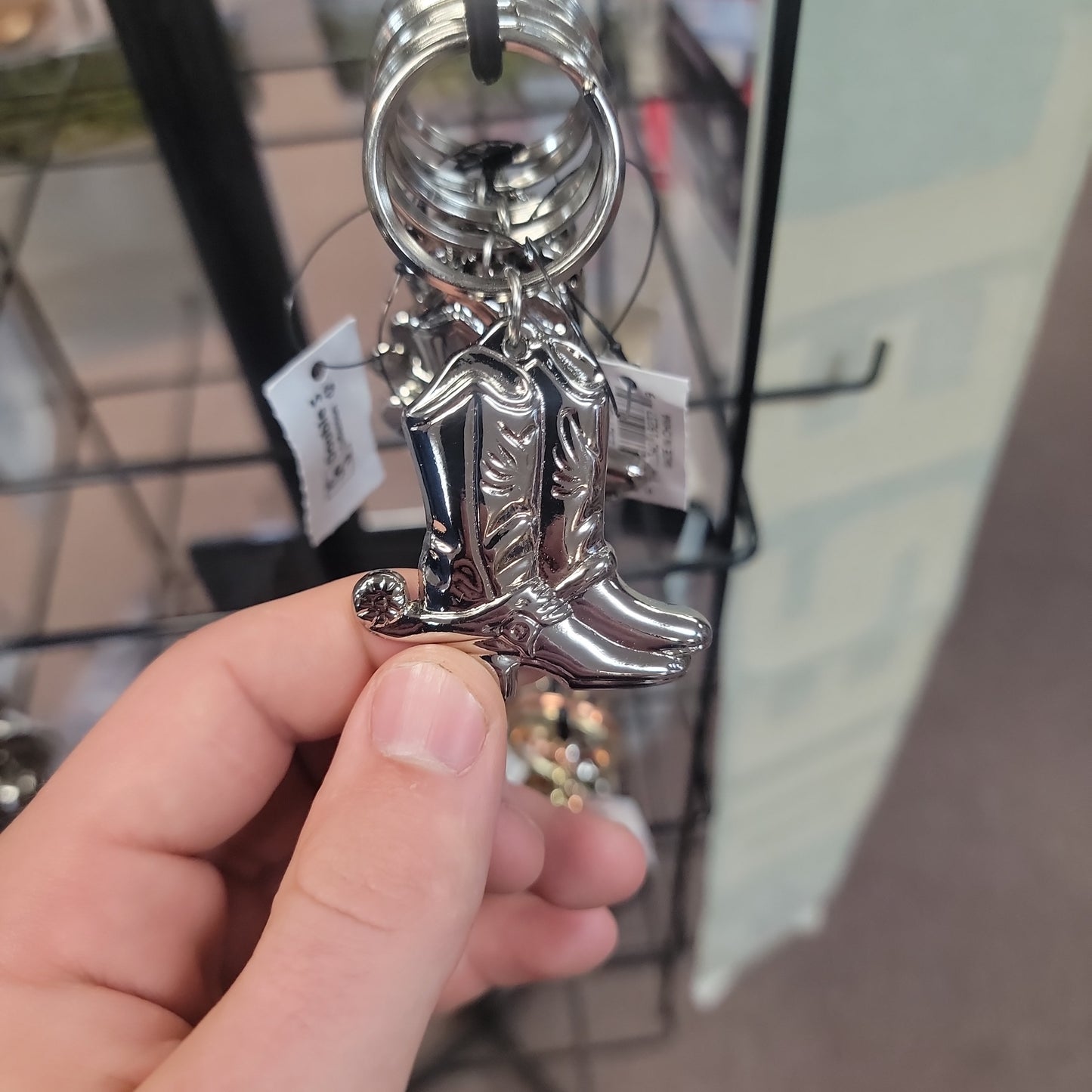 COWBOY BOOT KEYCHAIN-BOOT