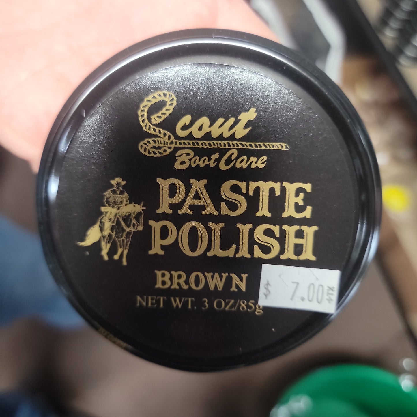 SCOUT PAST POLISH-BROWN : 3 OZ