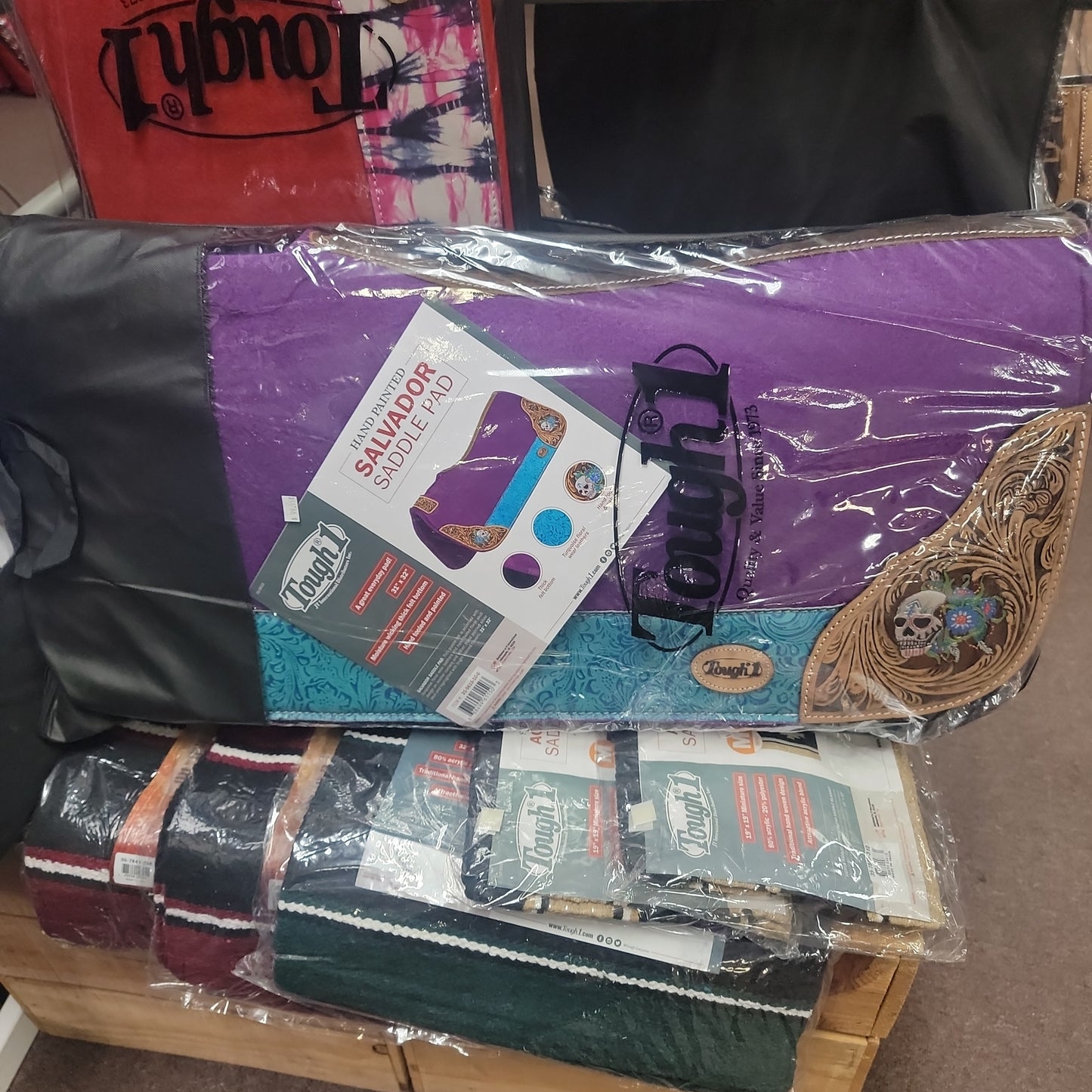 SALVADOR SADDLE PAD-PURPLE