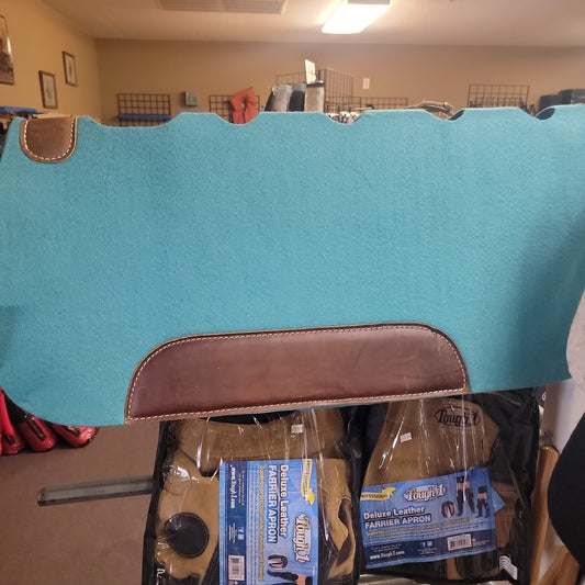 Saddle pad-teal