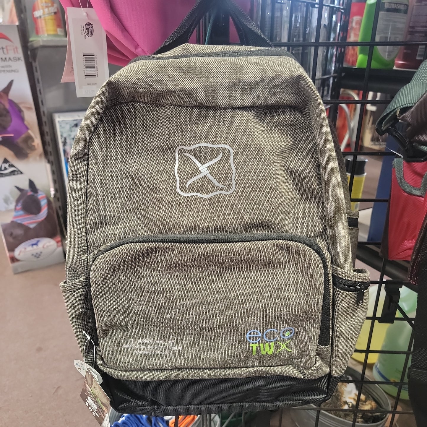 Twisted X Back Pack-Grey