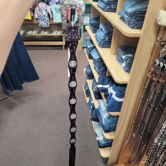 GIRLS ARIAT BELT-PURPLE : 26