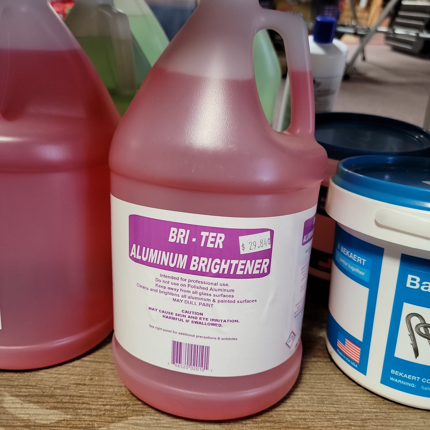 ALUMINUM BRIGHTENER-RED : GALLON