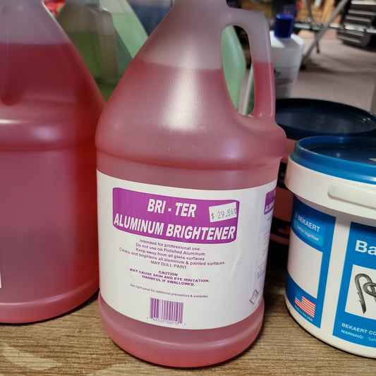 ALUMINUM BRIGHTENER-RED : GALLON