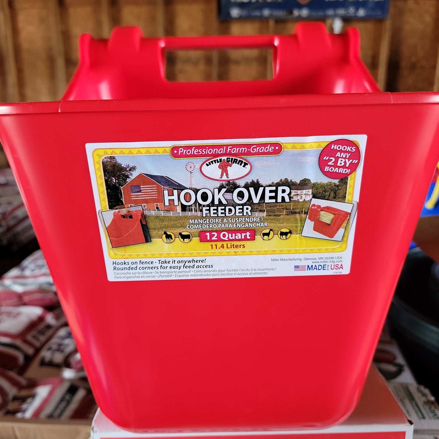 Hook Over Feeder-Hook over : 12 qt