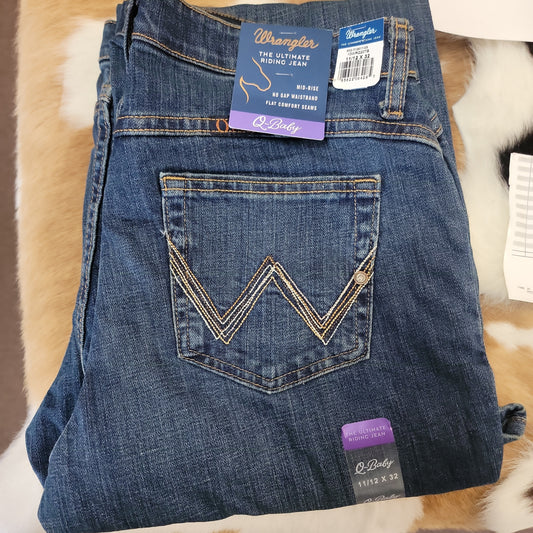 Ladies Wrangler Q-Baby-11/12x32