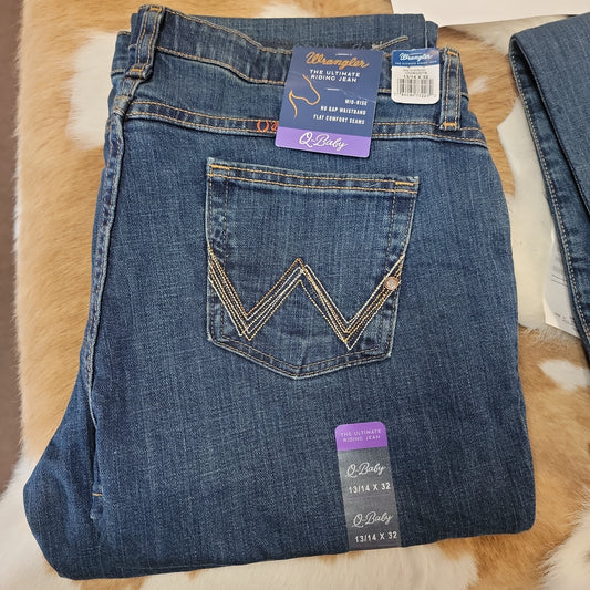 Ladies Wrangler Q-Baby-13/14x32