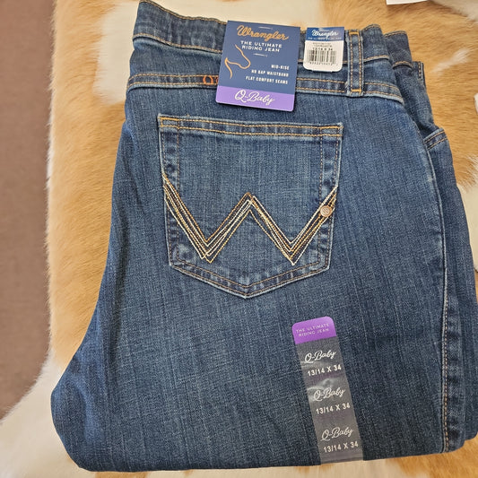 Ladies Wrangler Q-Baby-13/14x34