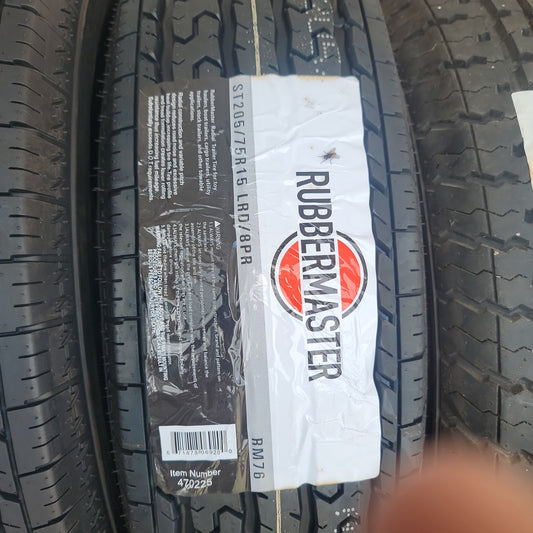 ST205/75R15 Tire only-black : 15