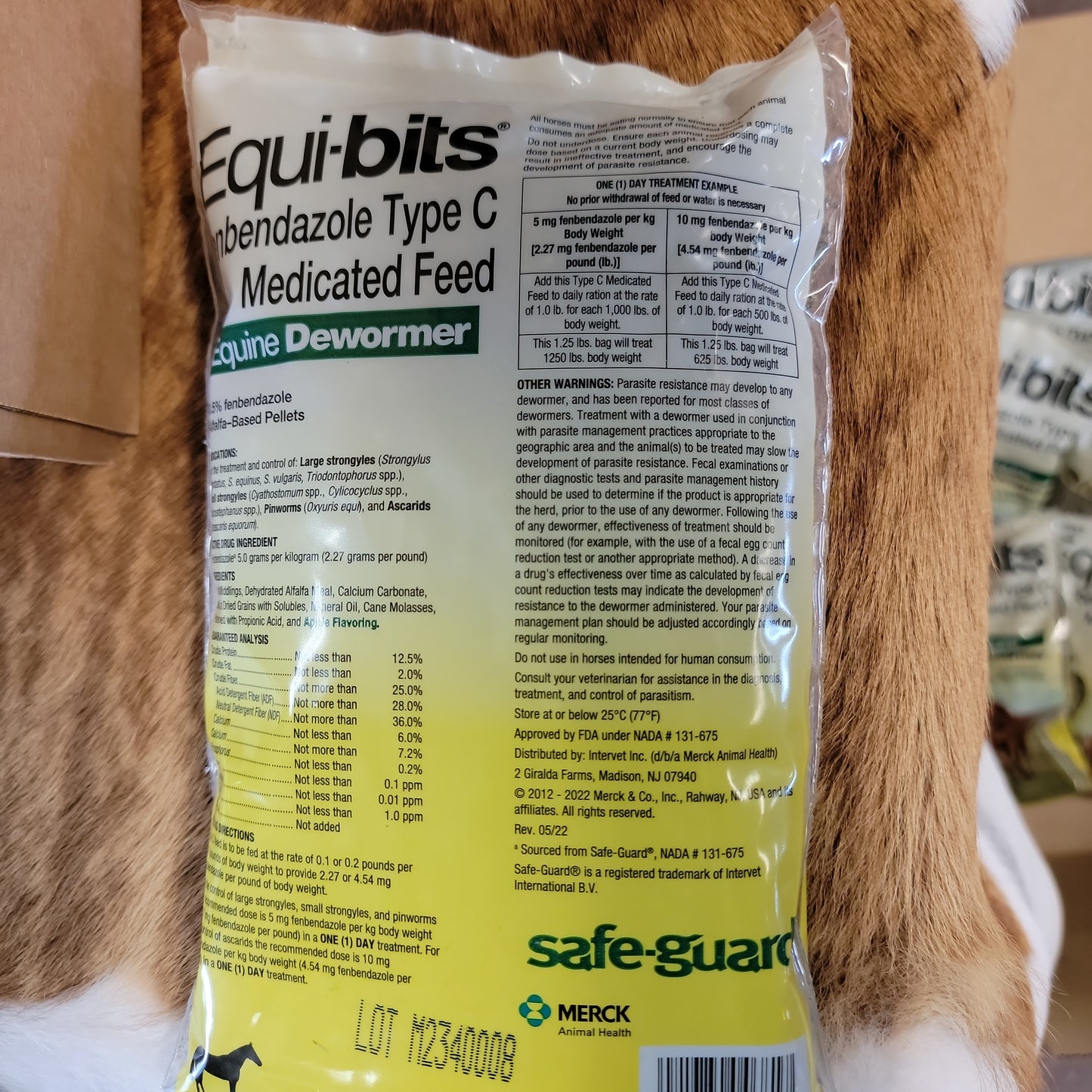 Equibits medicated feed