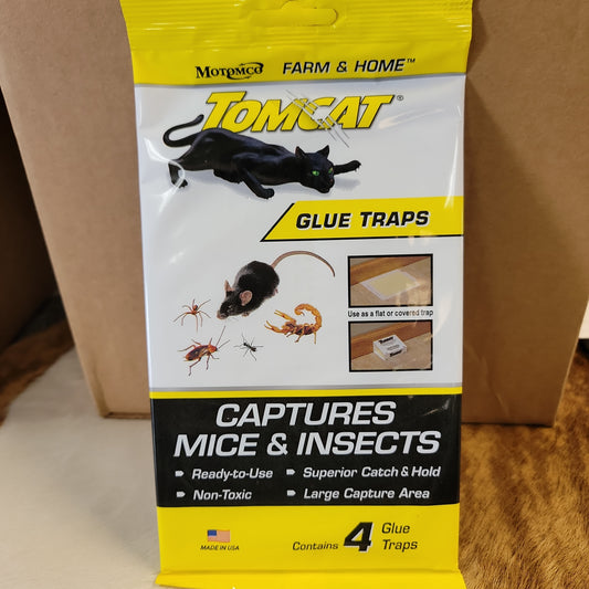 Tom Cat glue traps 4pk.