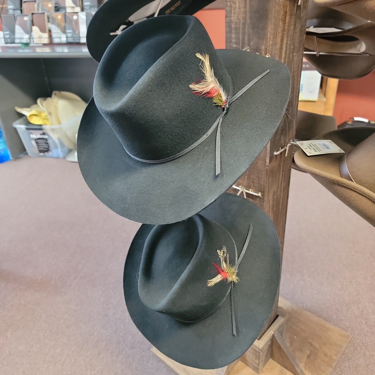 BLACK JACK HAT-BLACK : XL