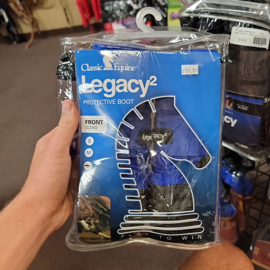 LEGACY2 FRONT PROTECTIVE BOOT-BLUE : L