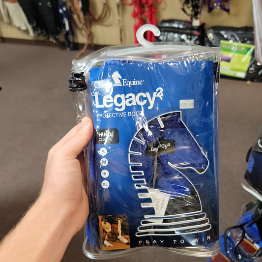 LEGACY2 HIND PROTECTIVE BOOT-BLUE : L