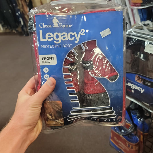 LEGACY2 FRONT PROTECTIVE BOOT-CRIMSON :
