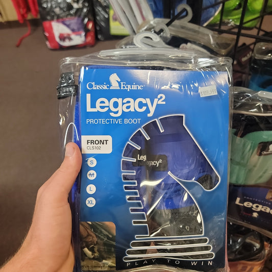 LEGACY2 FRONT PROTECTIVE BOOT-BLUE : M